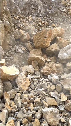 Mountain Rock Extraction 😁#shorts #mining #trending