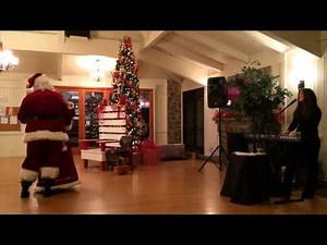 Santa Dancing with Mrs. Claus