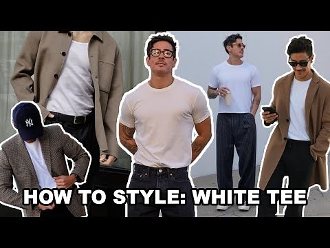 How to Style a White T-Shirt (21 Outfits You’ll Actually Wear)