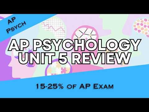 AP Psychology Unit 5 FULL REVIEW: Mental and Physical Health