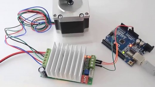 Wiring and running TB6600 stepper driver with Arduino - DIY Projects