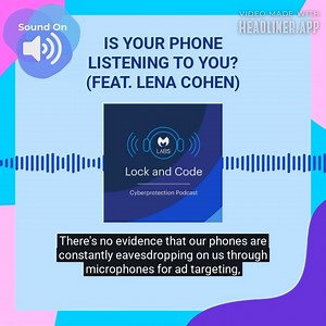 🕵️ Is your phone listening to you? Most likely not... but that doesn't mean you aren't being spied on in other, creepy ways. On this week's Lock and Code podcast, host David Ruiz talks with Electronic Frontier Foundation Staff Technologist Lena Cohen about the most mind-boggling forms of corporate surveillance. 🎙️ Listen to the newest episode here: https://mwb.link/4jp4498 | Malwarebytes