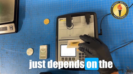 How Dealers Test Gold & Silver Coins and Bars (Live Walkthrough) In this video, a Money Metals professional tester uses a Sigma Pro to test various gold and silver precious metal items. In this video, we test an American Gold Eagle, a Money Metals one troy ounce gold bar in assay, a US Mint American Silver Eagle, and a Money Metals stacker 10 troy ounce silver bar. This video demonstrates a proper way of testing gold and silver items (i.e. gold coins, gold bars, silver coins, and silver bars). M