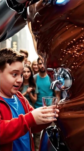 This AI Robot Pours Fresh Chocolate From Its Transparent Body