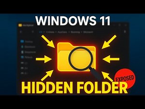 Windows 11 is Hiding Your Personal Data in THIS Folder