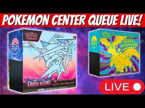Pokemon Center Queue LIVE! What is dropping?!