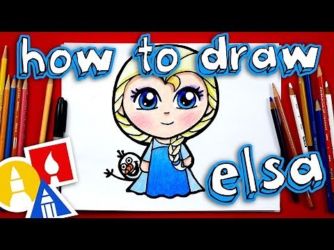 How To Draw Elsa **NEW**
