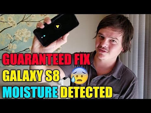MOISTURE DETECTED IN CHARGING PORT IMMEDIATE FIX SAMSUNG GALAXY S8 S9 S10 WORKS!