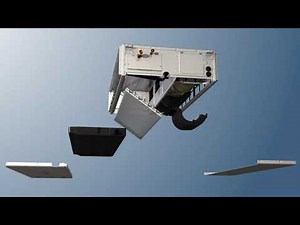 Platte inbouw airco VRF unit van SAMSUNG -Single Duct S is op 3 manieren toegankelijk voor service