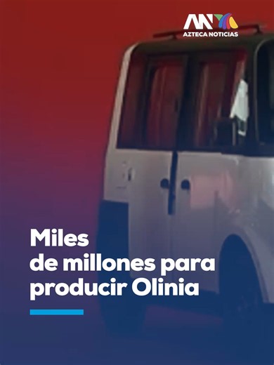 🚗⚡️ El Gobierno Federal presentó con bombo y platillo Olinia, un nuevo proyecto automotriz impulsado como un supuesto avance tecnológico de la administración, sin embargo, los cuestionamientos por un presunto despilfarro y falta de transparencia ya han comenzado a encender las alarmas. Aunque se promociona orgullosamente como un producto