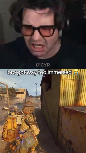Cyr got WAY too immersed in Arc Raiders😭