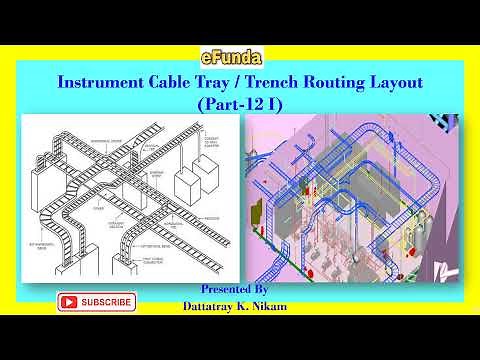 Instrument Cable Tray / Trench Layout (Part -12I)