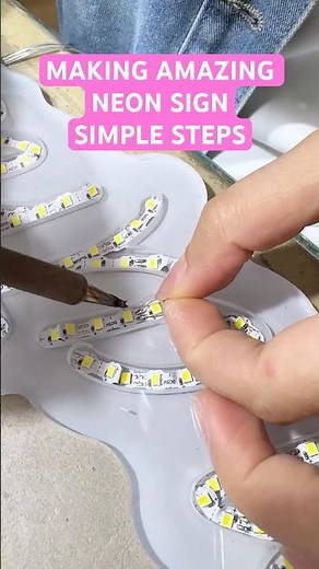 How To Make Neon Amazing Neon Sign - Easy Way!✨