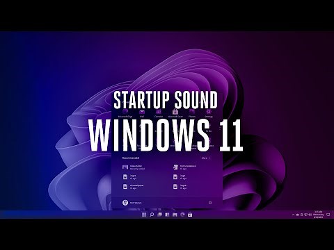 Windows 11 startup sound