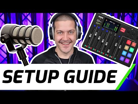 Rodecaster Pro & Rode PodMic | Setup Tutorial & Demo