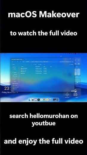 🔥 Make Your Windows 11 Look EXACTLY Like macOS!
