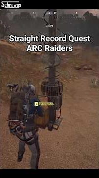 Completing Straight Record Quest (with Friendly Encounter) | ARC Raiders