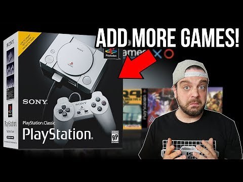 How To ADD MORE GAMES to Playstation Classic! | RGT 85