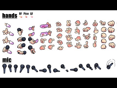 How To Draw Closed FNF Hands!
