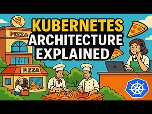 3. Kubernetes Architecture Deep Dive 🍕 | Pods, Nodes & Control Plane Explained with Pizza Analogy!