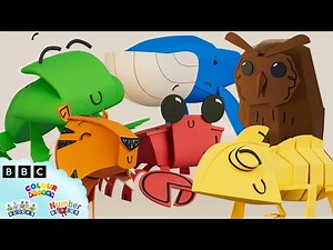 Animals in Colourland | #EarthDay | Learn colours | ‪@colourblocks‬