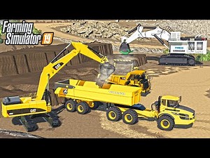 SPENT MILLIONS MINING FOR GOLD! | 1000 TON EQUITMENT | FARMING SIMULATOR 2019