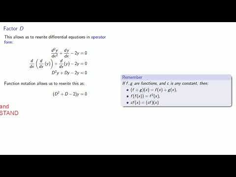 Linear Differential Operators: Introduction