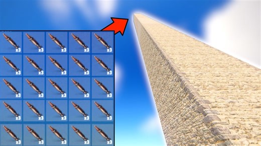 I Found 100 Rockets on a Base Built to Max Server Height!