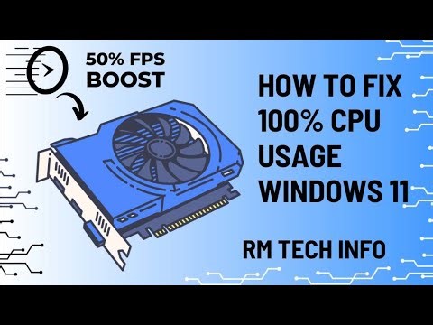 How to Fix 100% CPU Usage Windows 11 | Fix System interrupts 100 CPU | High CPU laptop | URDU HINDI