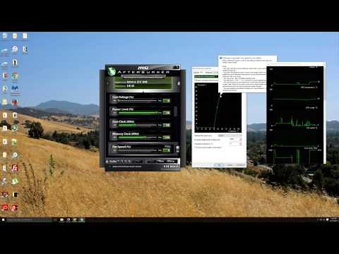 MSI Afterburner Custom Fan Curve