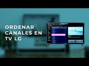 ORDER LG TV CHANNELS