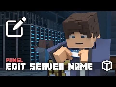 How To Easily Change Your Minecraft Server Name