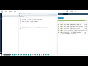 4.2.6 Can You Graduate? codehs python