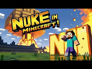 “How to Make a Nuke in Minecraft! 💥 Ultimate Explosion Tutorial”