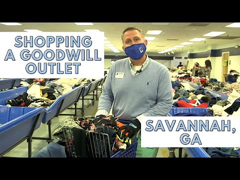 Thrift with us! | Goodwill Outlet in Savannah, GA | The Bins!