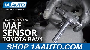 How to Replace Mass Air Flow Sensor 2009-12 Toyota RAV4