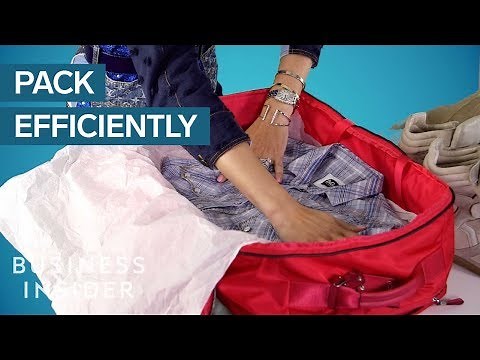 How To Pack Your Suitcase More Efficiently