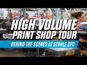 How This High Volume Print Shop Operates - A Behind the Scenes Tour