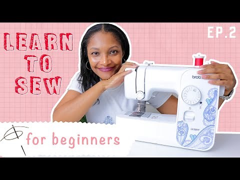 Learn the Parts of Your Sewing Machine! | Beginners Sewing Class Ep.2