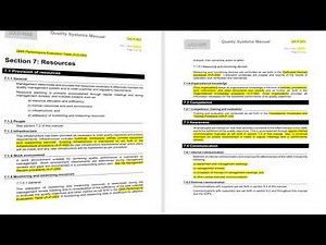 ISO 9001 Quality Manual Template Video