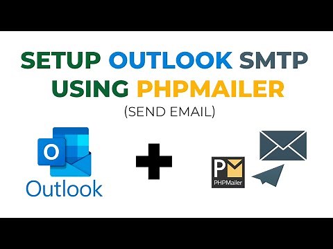 How to Setup Outlook SMTP Using PHPMailer and Send Email