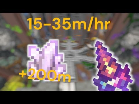 Quartz Guide: Make up to 35m/hr with quartz EARLY TO END GAME | Hypixel Skyblock Money Making Method
