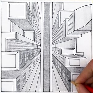 Dessiner une ville vue de haut : une technique impressionnante pour réussir vos dessins en perspective 😍😍😍👉Echangez avec d'autres passionnés de dessin sur notre groupe Art Room🎨 | Art Room