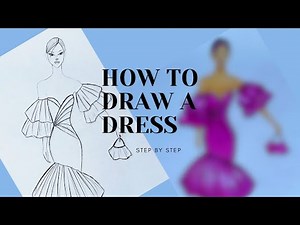 Fashion Sketch Made Simple: Easy Tutorial for Dress Drawing
