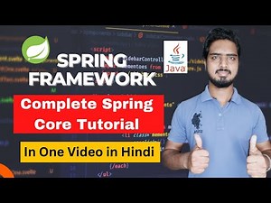 Complete Spring Core Full Tutorials in One Video | Spring Framework Full Tutorials