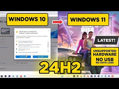Install Windows 11 on Old PC/Laptop 2025 LATEST!