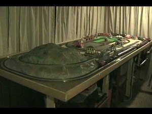 Small HO scale train layout