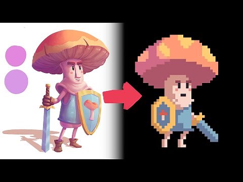 ▶️ Crea PERSONAJES en PIXEL ART 👾 SPRITES, método sencillo y profesional