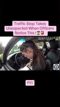 Routine traffic stop shocks driver when officers find her license suspended!👮‍♂️🚨 #police #shorts