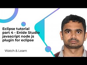 Eclipse tutorial part 4 - Enide Studio javascript node js plugin for eclipse